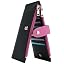 Black with Pink