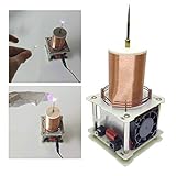 FANTASTISCHES GESPRäCH PIECES auf dem Schreibtisch: Es ist schon komisch Menschen aussehen und Reaktionen zu sehen, wenn sie einen wenig Schuss für dieses Tesla-Spule Modell quetschen. Schließen Sie es und Licht LED-Lampe, und dann funktioniert es wie Charme. Alle Ihre Gäste wollen wissen, was passiert ist, Eisbrecharbeiten Erfolg ..