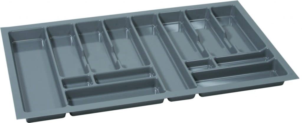 Kitchen Cutlery Tray PRO by REJS (Grey, 830mm x 490mm - to FIT A 900mm Drawer)