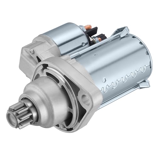 BDFHYK Starter Motor Compatible with Audi A3 2004-2006 2009-2013, Compatible with Volkswagen Beetle 2012-2013, Jetta 2006-2015, L4 2.0L 3.2L, Replace# 17970, 17970N by BDFHYK - Used condition - US$42.04