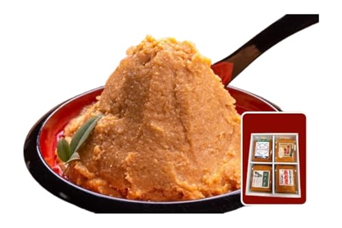 上越老舗4社の味噌セット みそ 食べ比べ 上越