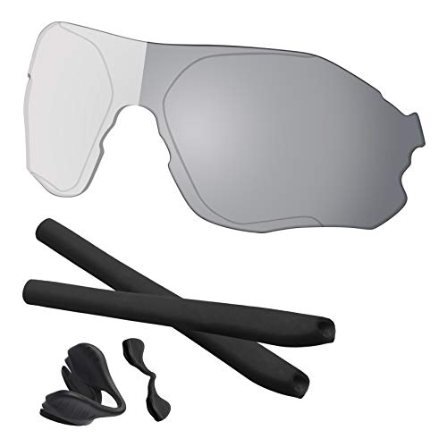 Image of EV Zero Range Lenses & Rubber Kits Replacement for Oakley Sunglass OO9327 Polarized