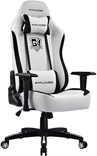 GTPLAYER Chaise Gaming de Bureau Fauteuil Gamer avec Siège Ergonomique Fonction...