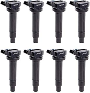 MAS Set of 8 Ignition Coils Pack Compatible with Toyota Lexus 4Runner Tundra Land Cruiser Sequoia GS430 GX470 LS430 LX470 LX570 SC430 4.3L 4.7L 5.7L V8 fit for C1173 UF230 UF493 5C1196