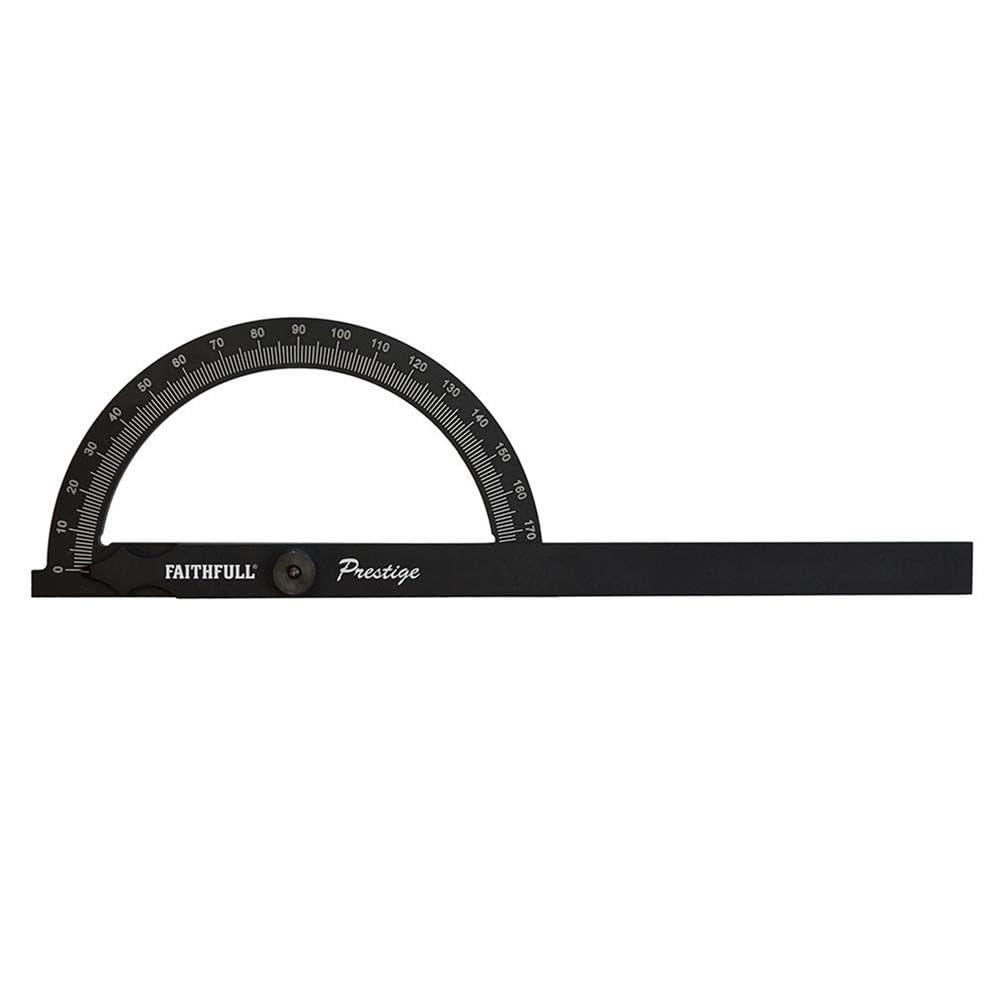 Jauge d'angle anodisé noir Faithfull 150x270mm FAIGAUGECNC pour mesure précise