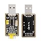 APKLVSR 3 Stück UART-TTL USB Adapter mit CH340G Konverter für 3.3V und 5V mit Jumperkabel RS232 zu TTL USB Adapter für Arduino