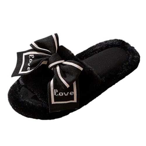 WateLves Chaussons Homme Pantoufle Femmes Hiver Court Peluche Mémoire