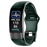 P11 Plus ECG Bluetooth Pulsera Inteligente Pulsera Deporte Smart Heart Rate Monitor Watch SmartWatch SmartBand,C