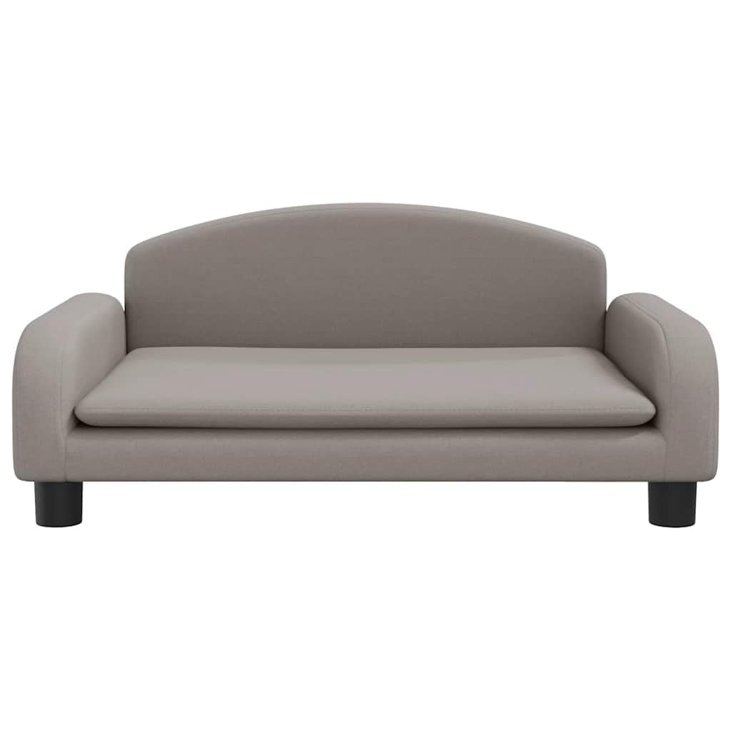 Letto per Cane Cesto Divano Confortevole, 70 x 45 x 30 cm, Tessuto Tortora 02_0043205