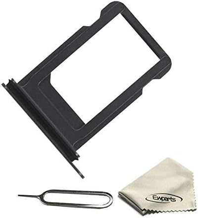 Ewparts Replacement Part for iPhone X Sim Card Tray (Black)
