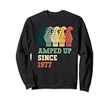 Amped desde 1977 Año de nacimiento de la música de guitarra Sudadera