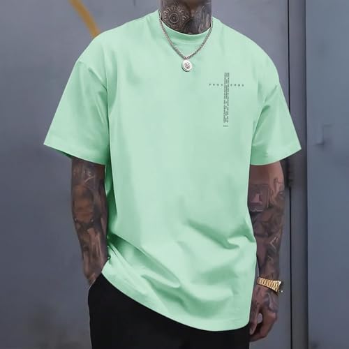 Image of Christian Shirts for Men Vintage Religious Cross Bible Verse T-Shirt Jesus Faith Tshirt Inspirational Graphic Tees