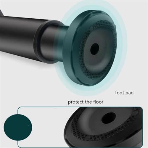 Patas telescópicas ajustables que nivelan tus muebles de acero inoxidable negro 7