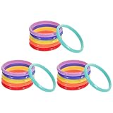 Faciles à superposer et à assortir : les enfants adorent porter ces bracelets d'amitié colorés ! Leur conception simple à enrouler autour du poignet permet aux petites mains de les enfiler et de les superposer facilement, stimulant ainsi la créativité.