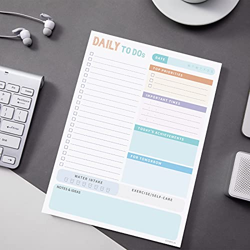 image for PAIVSUN 2022 Daily Planner To Do List Notepad, Undated Day Planner Not