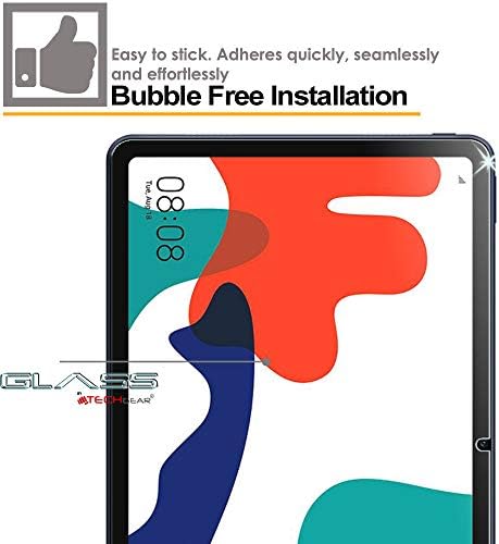 TECHGEAR GLASS Edition [2 Pack] Screen Protectors for Huawei MatePad 10.4, Genuine Tempered Glass Screen Protectors [9H Toughness] [HD Clarity] [Scratch-Resistant] [No-Bubble]