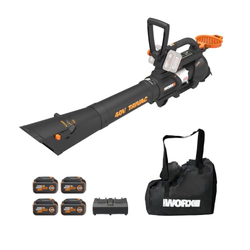 WORX Trivac 40V 3-in-1 Leaf Blower