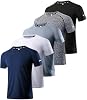 Pack de 1, 3, 5 o 7 Camisetas de Entrenamiento y Running para Hombre Boyzn, de Secado Rápido, Manga Corta para Gimnasio 2