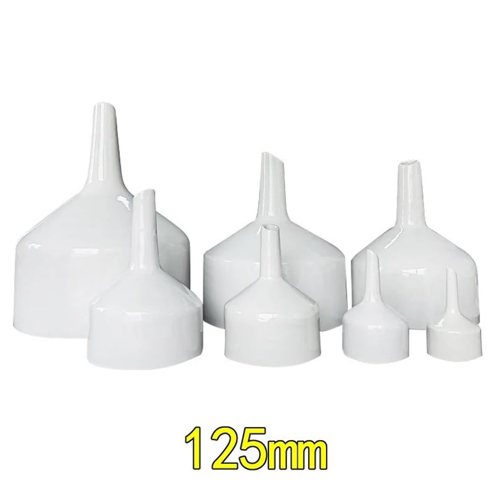 Lejek ceramiczny, 125 mm, laboratoryjne urządzenie filtrujące, butelka filtrująca, lejek filtrujący, pogrubiony materiał