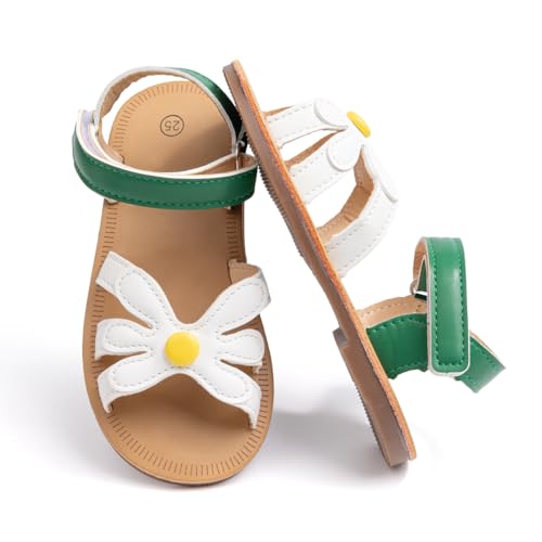 Girls Fashion Flower Sandals, Summer Dress Shoes, Toddler and Little Kid Sizes