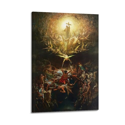 Toile Gustave Doré cadeau idéal pour passionné d'histoire de l'art classique