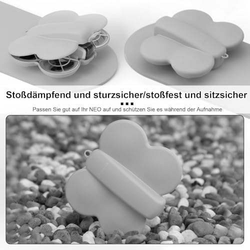 DJI Neo Tasche, Sturzsicher, Stoßfest und Staubdicht,Aufbewahrungstasche Zubehör für DJI Neo, Butterfly Shape Portable Storage Box