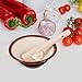 DOITOOL Ceramic Grinding Bowl with Pestle for Kitchen Use Traditional 4.13 Inch Spice and Garlic Grinder Bowl for Baby Food and Condiment Preparation
