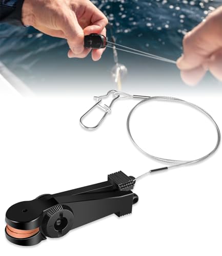 Clip de ligne de pêche pour traîne downrigger release universel eau douce