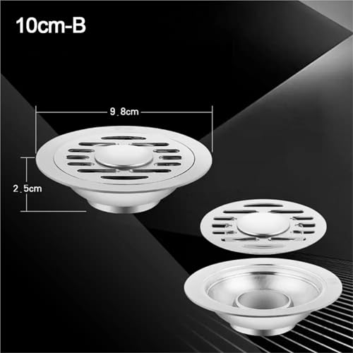 Drain détectable pour égouts de salle de bain et buanderie moderne