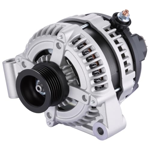 Image of BDFHYK 150A Alternator for Land Rover LR3 4.4L V8 2005-2007, 11206 | For Land Rover Range Rover Sport 2006-2007, Range Rover 2006-2007, 12V, Clockwise Rotation, 6-Groove, Internal Fan /Regulator