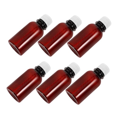 CANIGHT 6個 薬瓶 旅行医学オーガナイザー 薬 薬オーガナイザー 薬の保管 薬の保存瓶 カプセル容器 医学主催者 薬収納オーガナイザー 薬品保管容器 旅行薬の容器 ペット