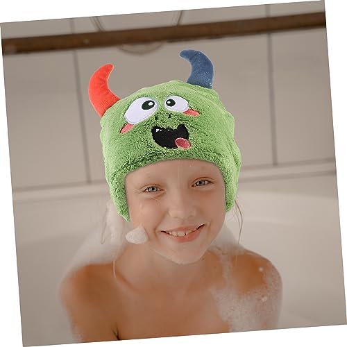 BUGUUYO Chapéus Toalha De Cabelo Turbante Toalha De Cabeça Chapéu Toalha De Secagem De Cabelo Desenh