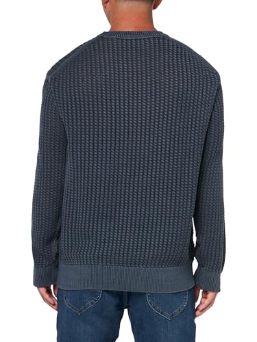 BOSS Men's Cable Knit Relaxed Fit Sweater2