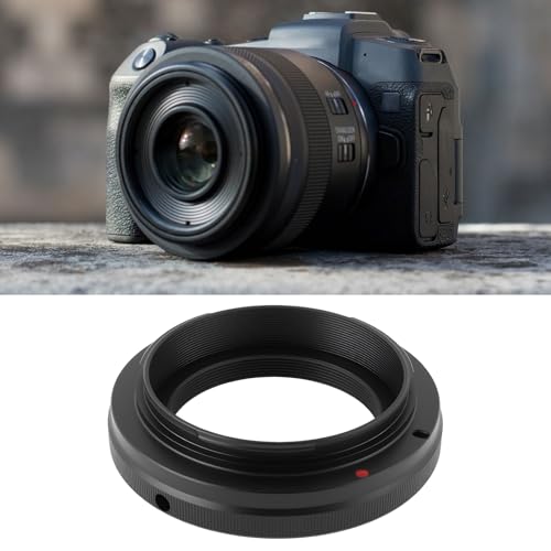 YINETTECH Anillo Adaptador de Lente de Espejo Telefoto Compatible con Canon EOS Cámaras para Conectar Lentes con Montura T2/T - imagen 3