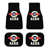 カーマット 機動戦士Ζガンダム エゥーゴ 4点セット フロアマット カー用品 滑り止め 防水 軽/普通車 おしゃれ 取付簡単