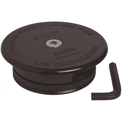 IPS 83689 3.5-Inch Flush Mechanical Cleanout Repair Plug