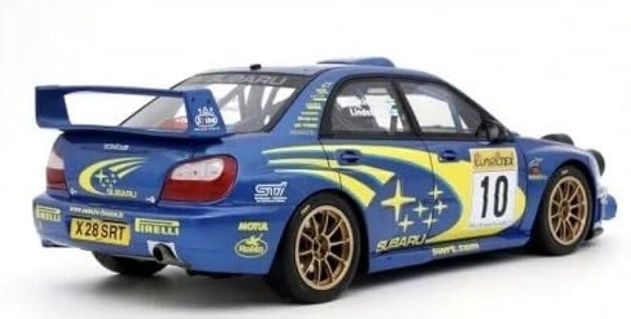 カスタム品 1/18 AUTOart スバル インプレッサ WRC 2002 カスタム品 1/18 AUTOart スバル インプレッサ WRC 2002 - メルカリ