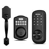 Revolo Smart Lock for Front Door, WiFi Door Lock, Smart Deadbolt, Electronic Keypad Deadbolt, Keyles