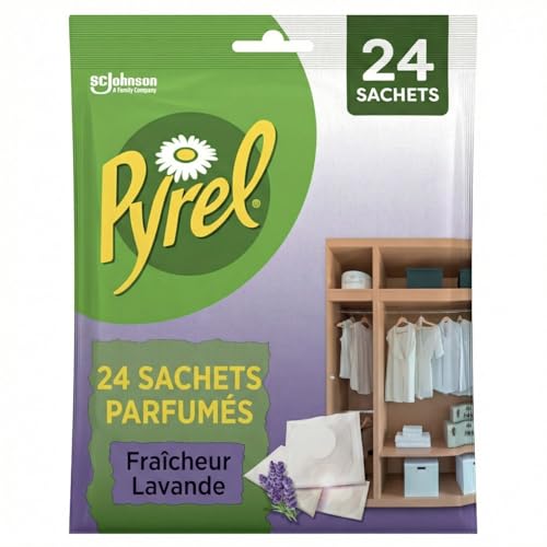 Pyrel Sachets Parfumes Fraicheur Lavande - Avec Huile Essentielle De Lavandin