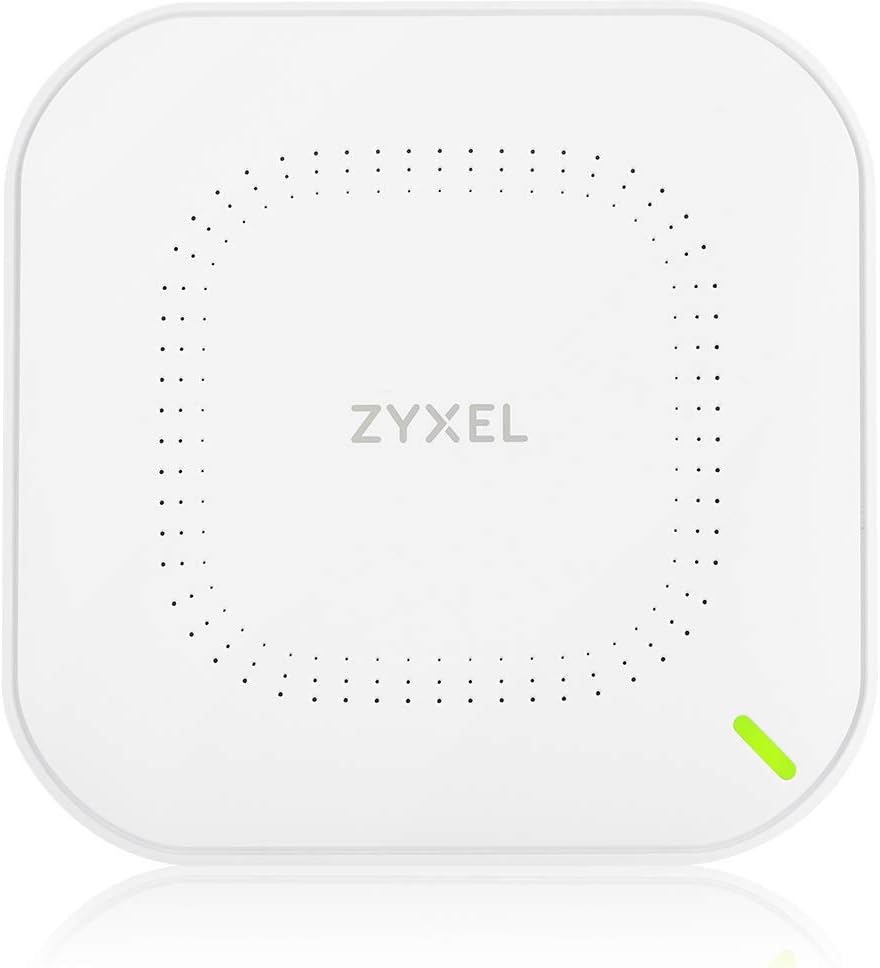 Zyxel WiFi 5 AC1200 W2 Wireless Gigabit Business Access Point | Mesh, Seamless Roaming, Captive Portal | WPA3 Security | NebulaFlex Hybrid Cloud| POE or AC Powered | AC Adapter Included | NWA1123ACv3