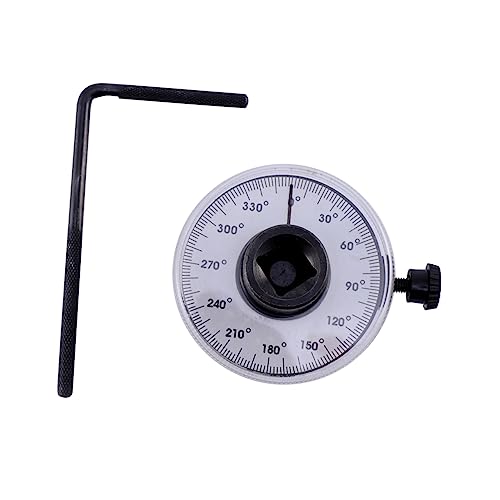 NUOBESTY Calibre de par llave dinamométrica angular indicador medir herramientas para esquinas llave inglesa llave de torsión juego de llaves dinamométricas aleación Black