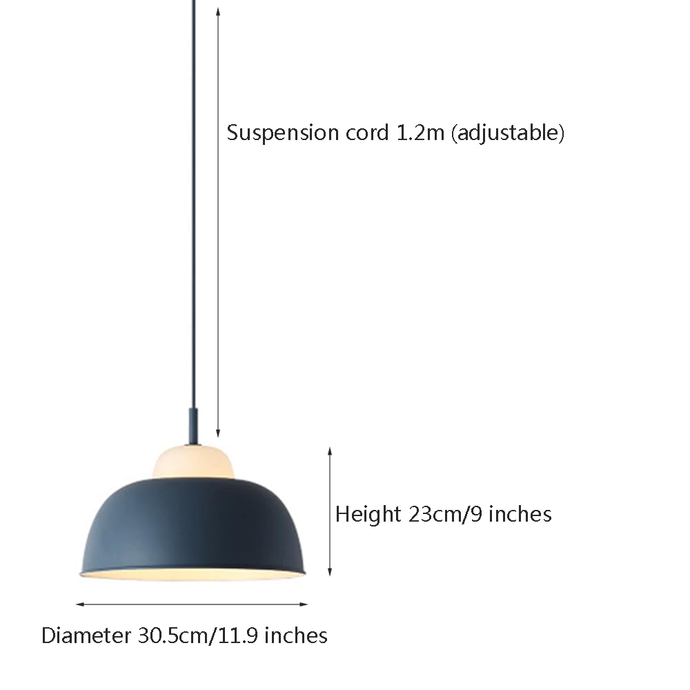 Nordic Creative Lampa Wisząca, Mała Lampa Wisząca, Żyrandole Z Metalowym Kloszem, Wiszące Oprawy Oświetleniowe, Lampy Wiszące W Stylu Industrialnym, Do Przedpokoju, Kuchni, Wyspy CJSLXGBL