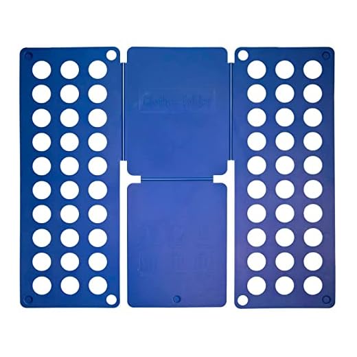 Acan Doblador de Ropa de plástico, Tabla Plegable para Doblar Prendas, Placa, Tablero de Ayuda, Plegar Camisetas, jerséis, Pantalones (Blanco, 59 x 70 cm)