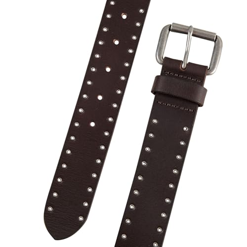 Image of Lucky Brand Men's Jeans Leather Belt| Classic| Casual| Dress| Everyday| American Heritage| Genuine Leather| Metal Buckle