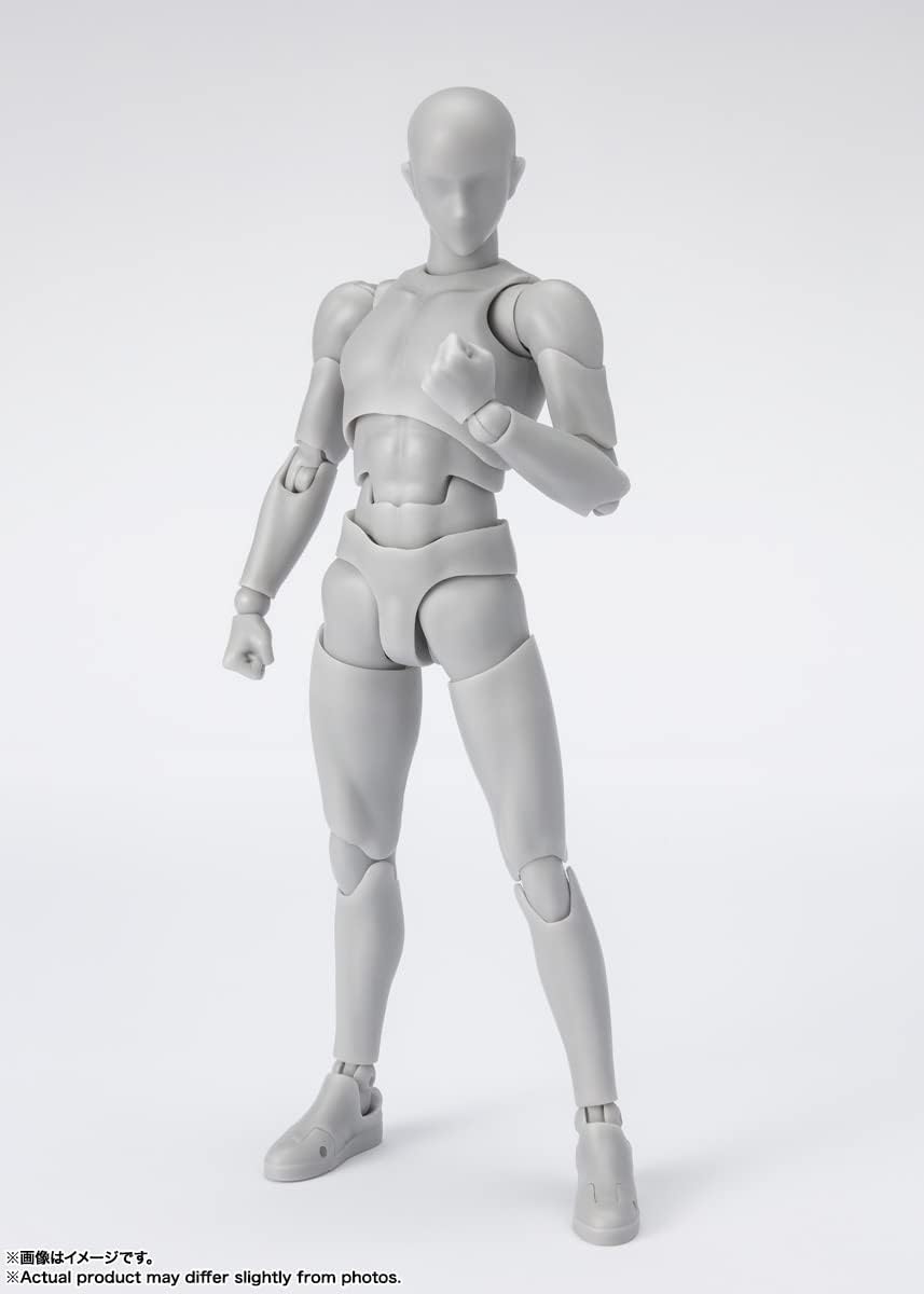 TAMASHII NATIONS - Body-Kun -Sports- Edition DX Set (Gray Color ver.), Bandai Spirits S.H.Figuarts Action Figure