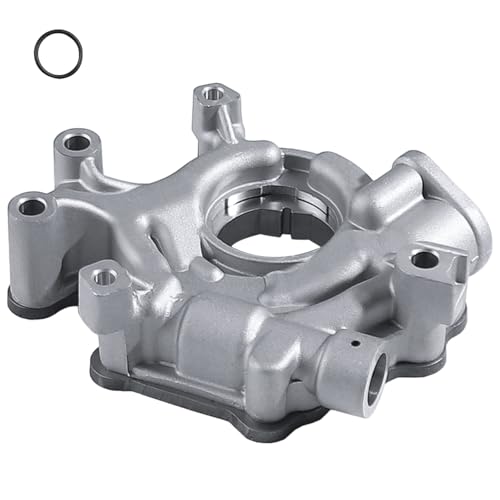 Axiovate Engine Oil Pump - Compatible with Dodge Ram 1500 2002-2013, for Dakota, for Durango, for Jeep Grand Cherokee w/ 3.7L 4.7L V6 V8 - Replaces# M-297, 53020827AB, 68045796AA, OP1100