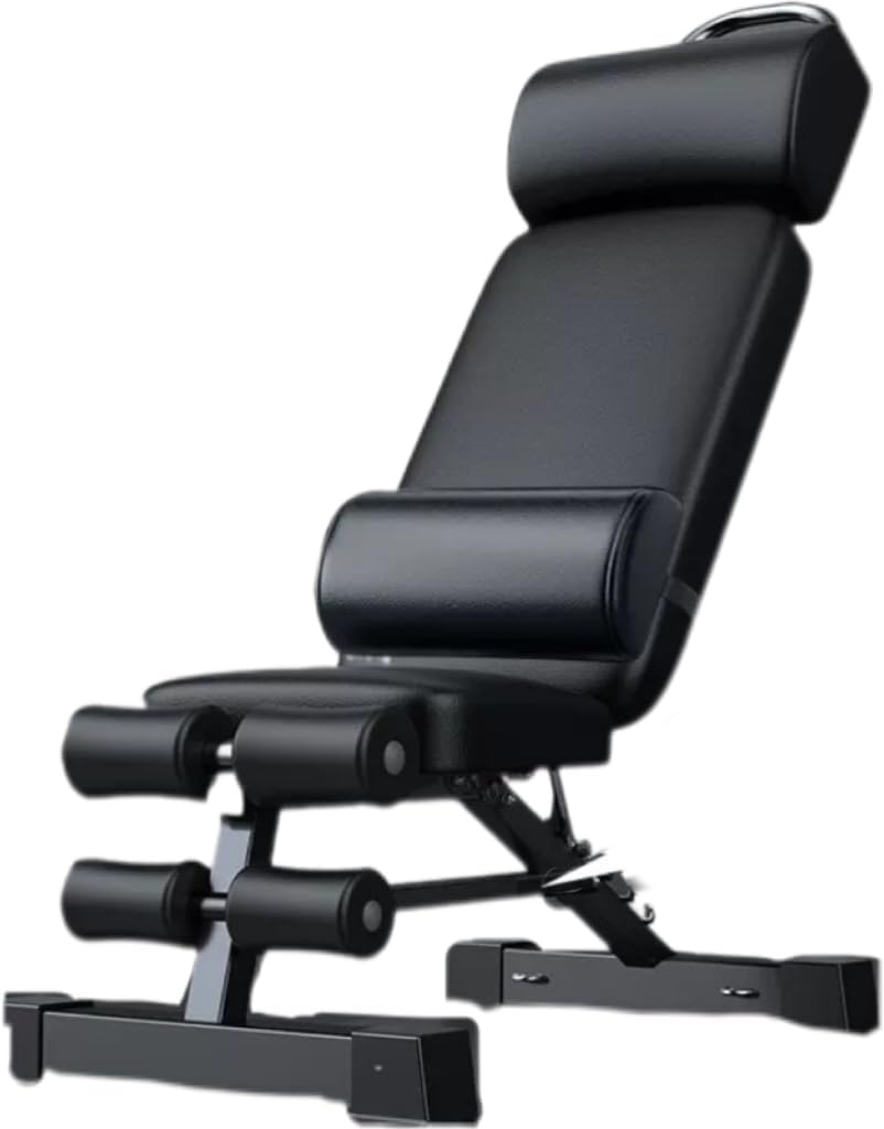 Fiegcit トレーニングベンチ インクラインベンチ 折り畳み デクライン