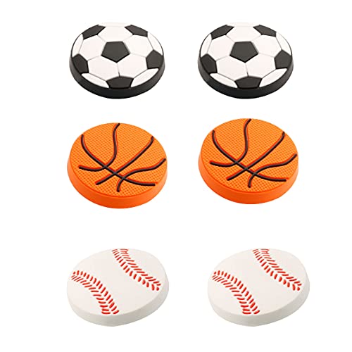 CcHhyyt Lot de 6 boutons en caoutchouc souple en forme de dessin animé pour enfant fille garçon Poignée d'armoire tiroir pour chambre d'enfant (mélange de...