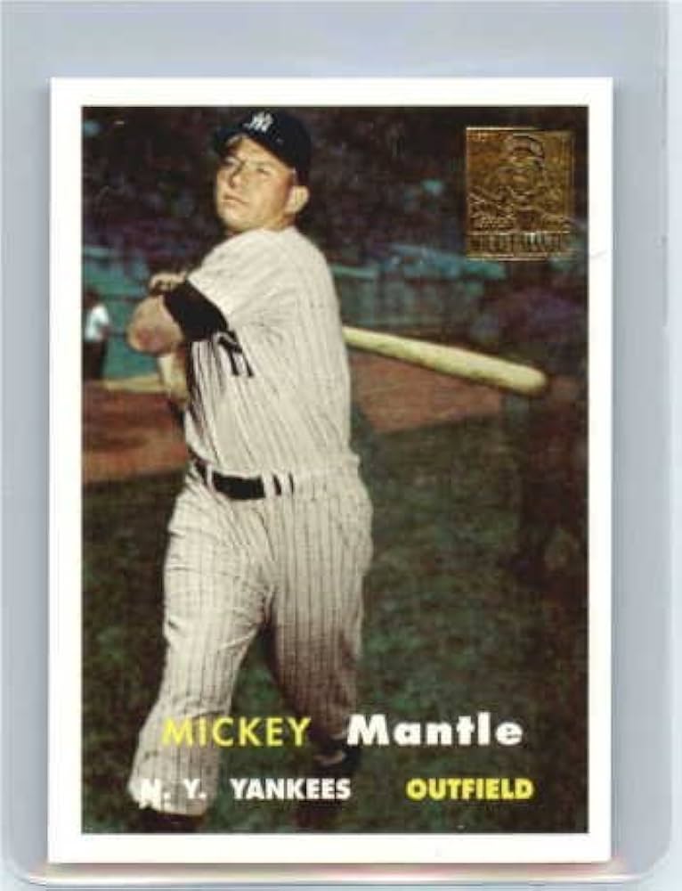 ミッキーマントル　Mickey Mantle Topps　美品 ミッキー・マントル topps - メルカリ