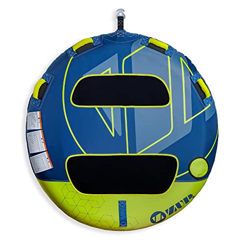 ZUP RDX River Lake Water Tube with 2 Soft EVA Deck Pads, 1-2 Rider Float, 60